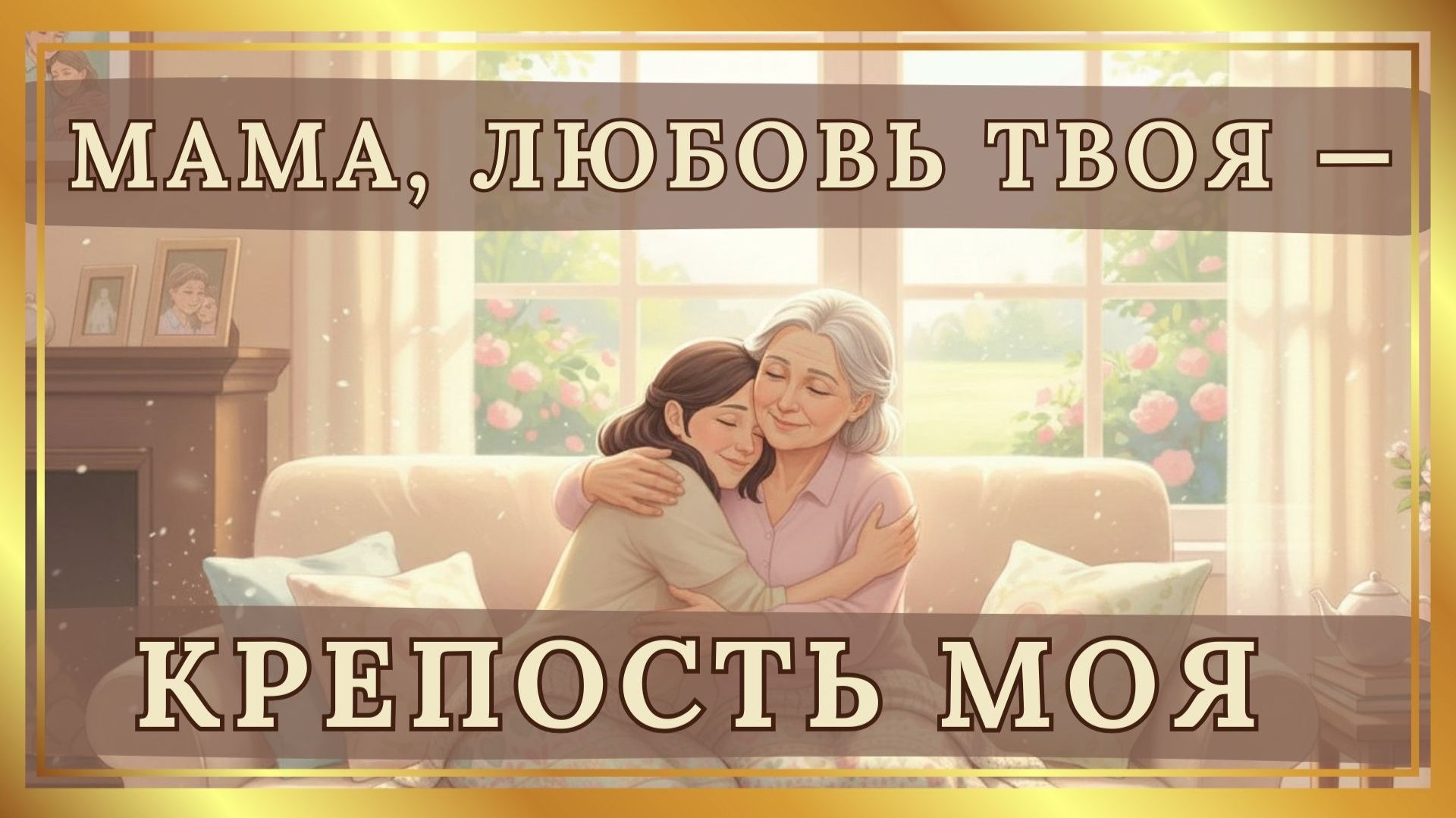 Песню маме с благодарностью посвящаю