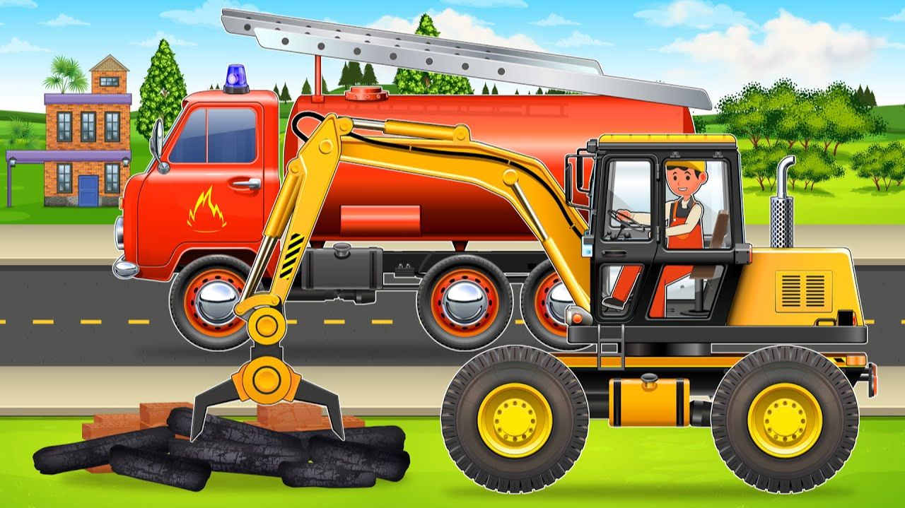 МУЛЬТИК МАШИНКИ ВИДЕО ПРО МАШИНКИ СТРОИТЕЛЬНАЯ ТЕХНИКА МУЛЬТФИЛЬМЫ РАБОЧИЕ МАШИНКИ ИГРУШКИ МАШИНКИ