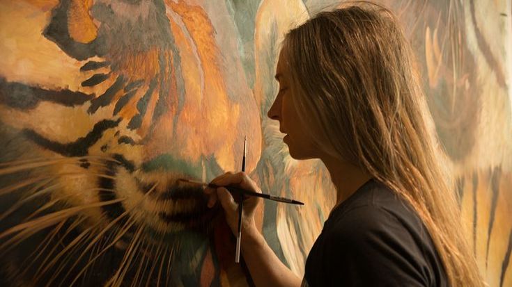 Джулия Белл (Julie Bell) / художники, иллюстраторы, модели, культуристы / постеры / фэнтези