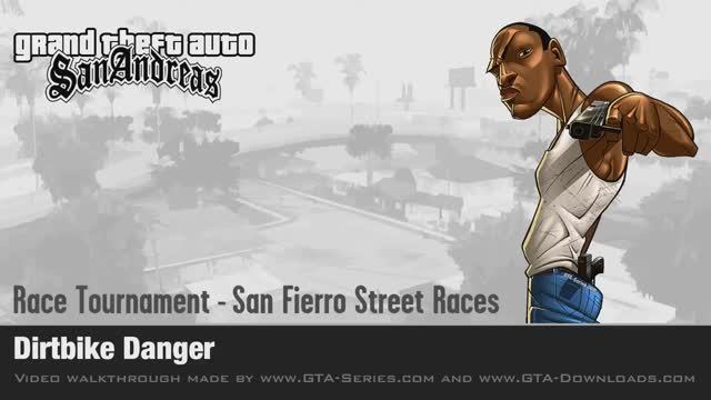 GTA San Andreas - Walkthrough - Street Race - Dirtbike Danger (HD)