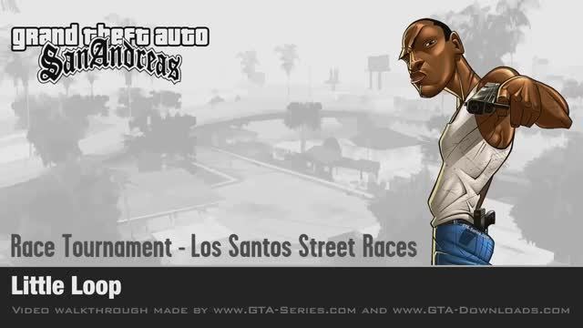 GTA San Andreas - Walkthrough - Street Race - Little Loop (HD)