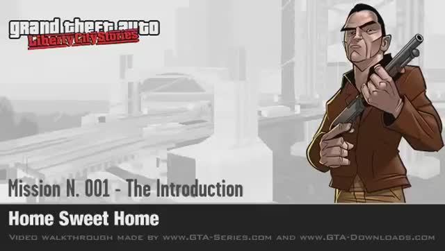 GTA Liberty City Stories - Intro & Mission #1 - Home Sweet Home