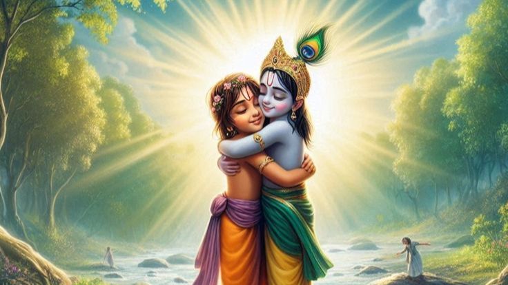 Кришна никогда Тебя не оставит [Krishna and Atma soul]