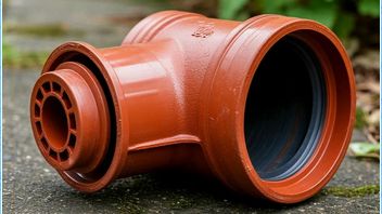 Переход пластиковой канализационной трубы на чугунную и подключение ванны.