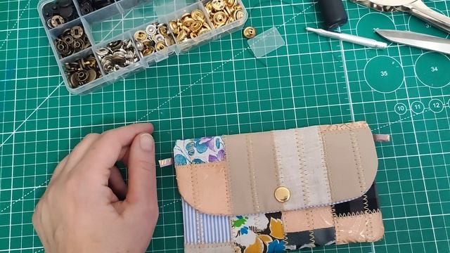 Моя первая установленная кнопка на изделии. Швейные будни