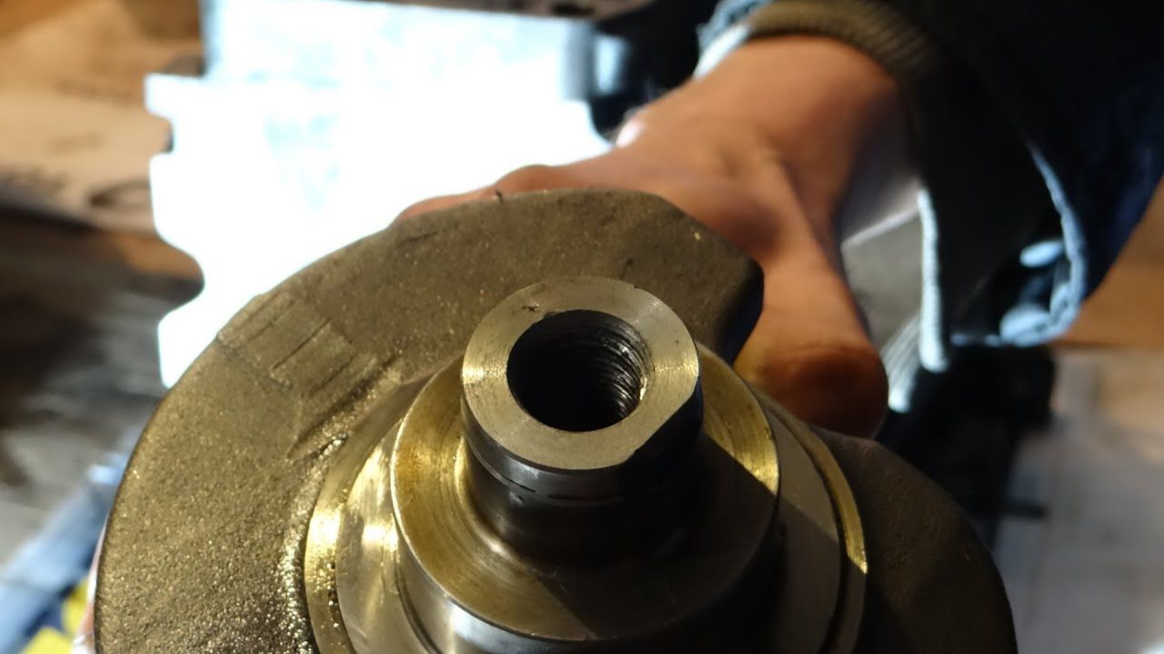 Восстановление торца коленвала 1.9TD AAZ, ABL, 1Z | Капиталка двигателя,Часть 12