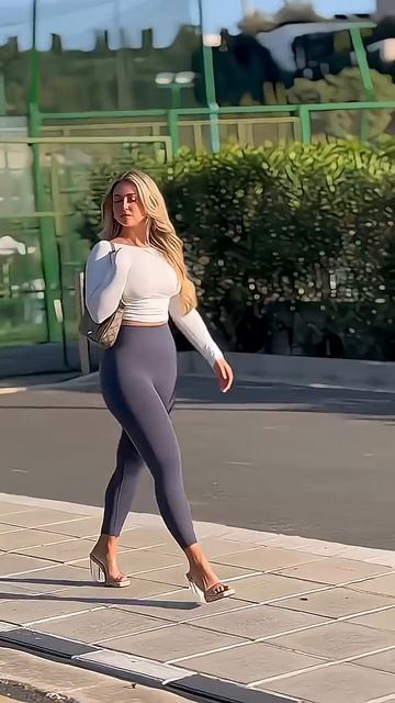 Hot Summer Street Style： Lightweight Fits & Urban Vibes #model #fashion #leggings #trending