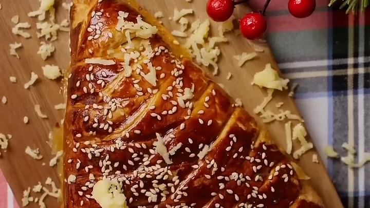 Идеальная Ёлочка на Новый год...🥧🧀🎄😋 Рецепт ⤵️