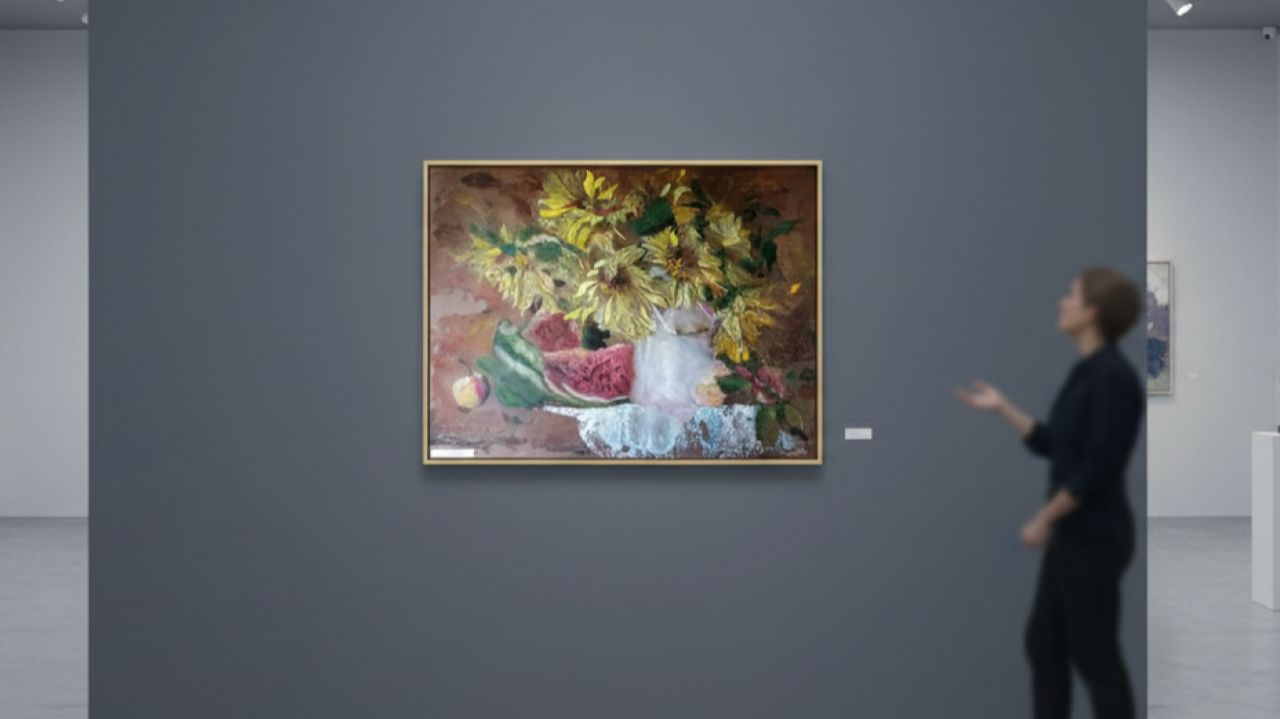 Всероссийский фестиваль - конкурс России яркие таланты - «Натюрморт с подсолнухами»