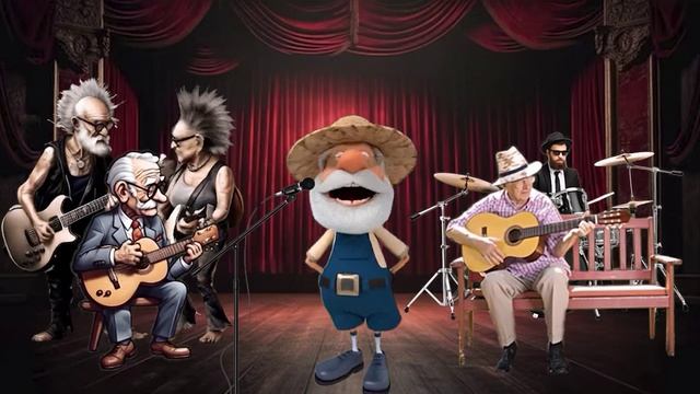 ПЕНСИОНЕРЫ-шуточная песня