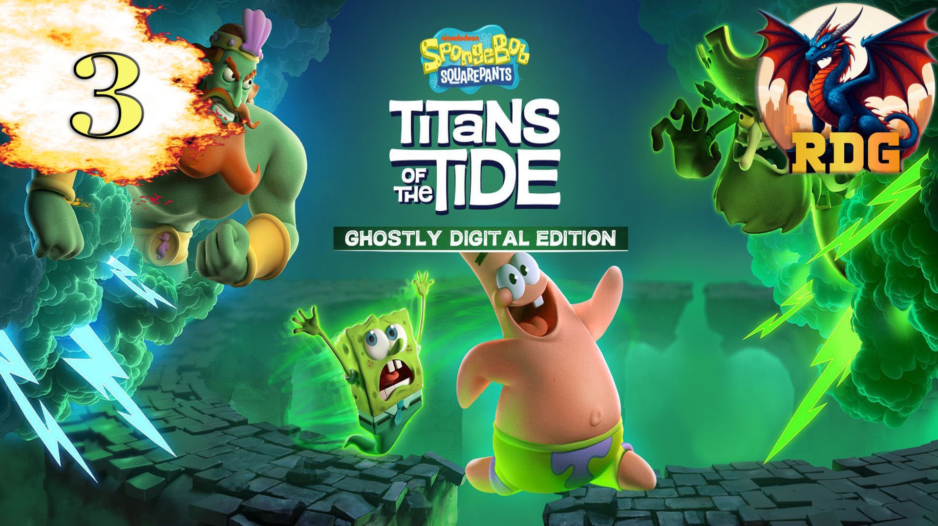 SpongeBob SquarePants: Titans of the Tide Прохождение #3 ФИНАЛ