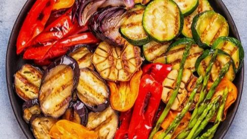 Жареные ароматизированные овощи