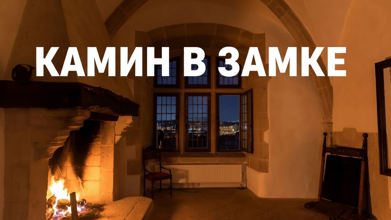 Релакс для сна - Камин в Замке