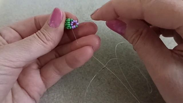 Плетём жгут из бисера 🌼