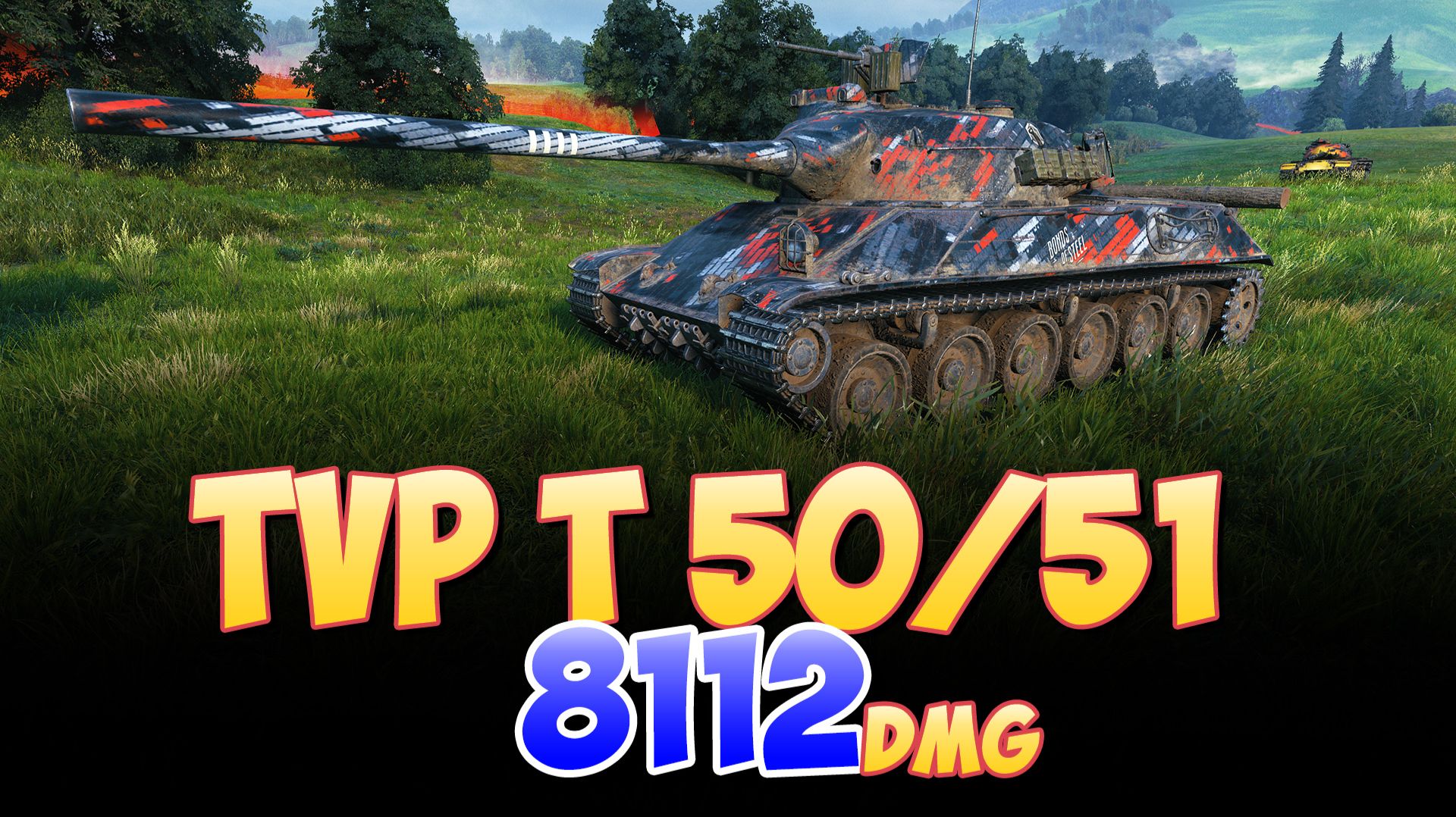 TVP T 50/51 - 5 Фрагов 8.1K Урона • Мир Танков