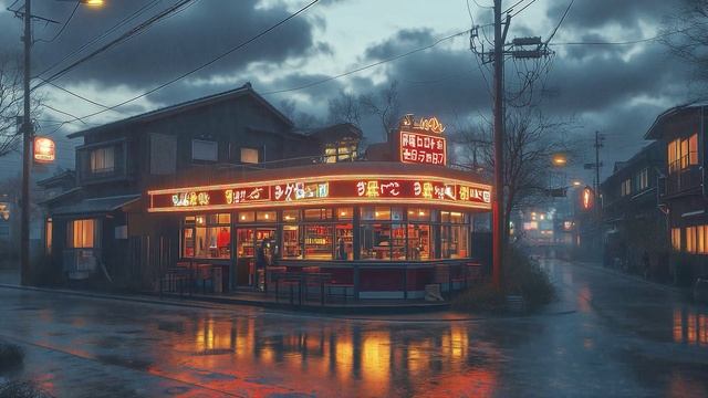 Тихая ночь в  Токио Lo fi City🌃 Lofi Beats для сна, расслабления Lofi music Lofi Live Лофи Хип Хоп