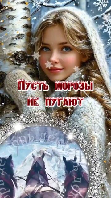 Белоснежная рапсодия! С 1 декабря. Шикарная музыкальная открытка.