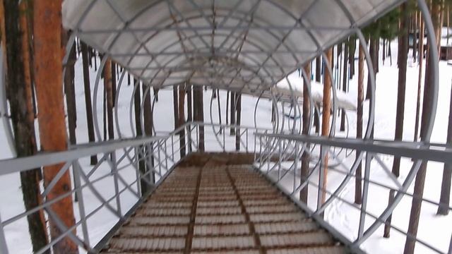 Продолжаем нашу прогулочку по Лыжной  базе.  Тропа здоровья..