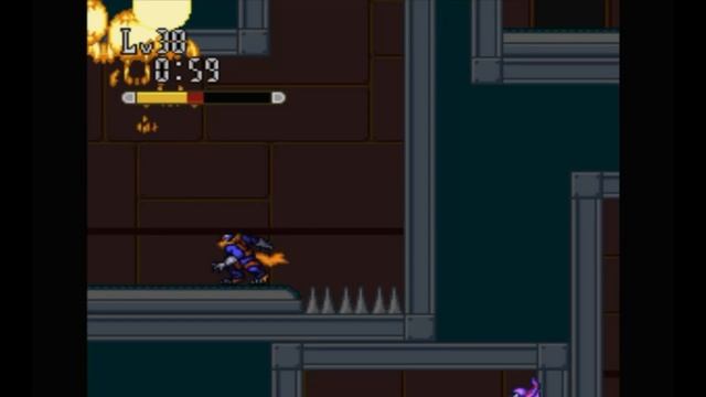 Super Nintendo (Snes) 16-bit SWAT Kats - The Radical Squadron World 5 Dark Kat Прохождение