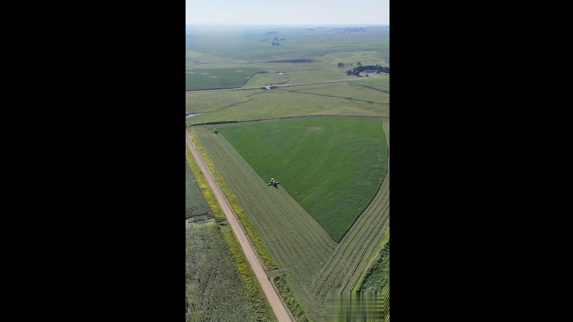 Работа комбайнов