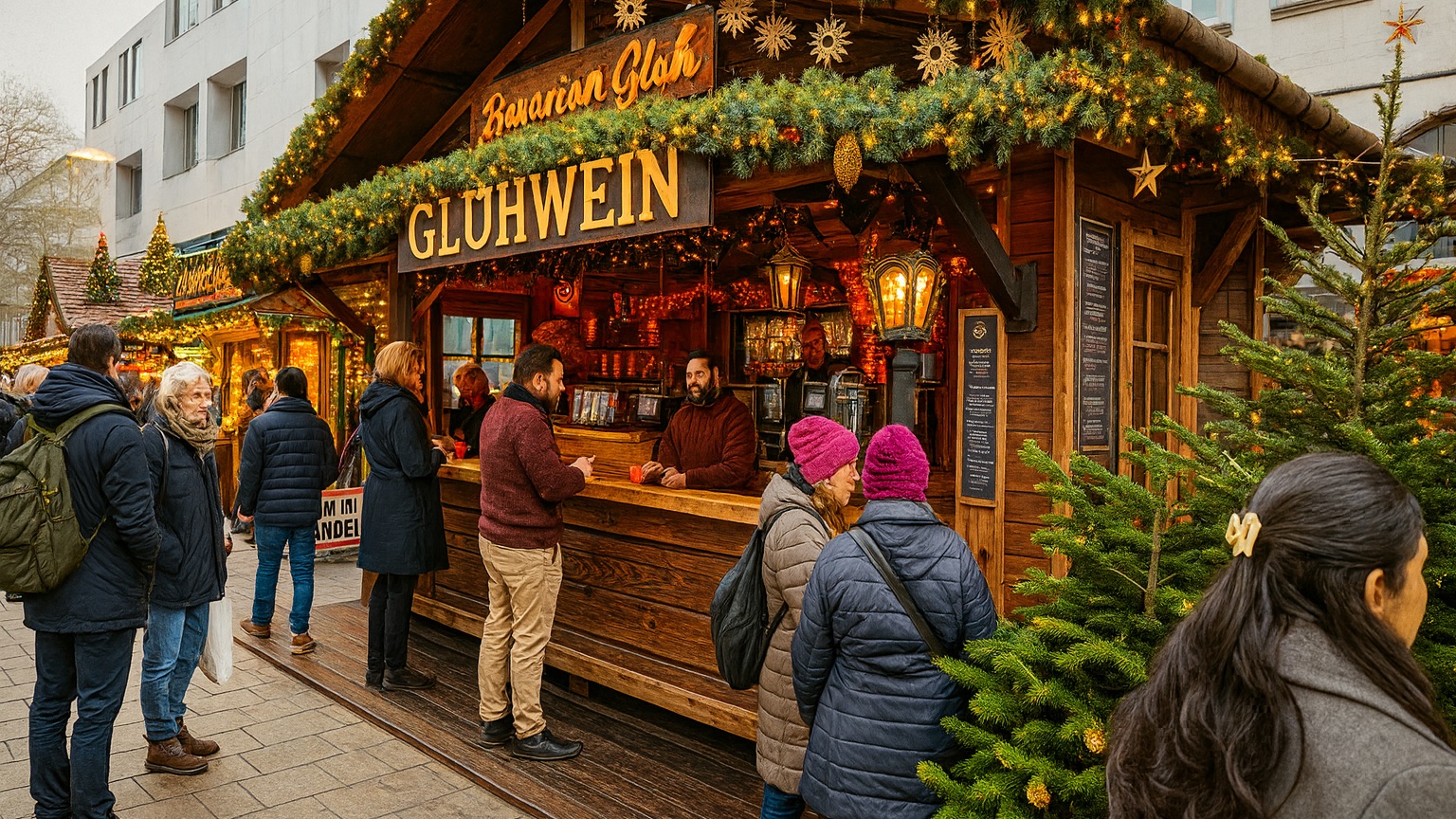 ⭐ Вена прогулка по городу | Путешествие по Европе | Рождество и огни зимней Вены 2025 | Австрия 4K