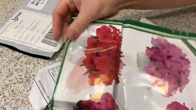 Распаковка. Семена фирмы Партнер