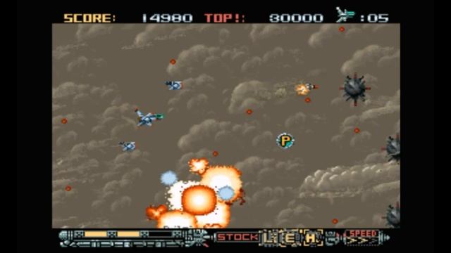Super Nintendo (Snes) 16-bit Phalanx - The Enforce Fighter A-144 Mission 1 Assault Прохождение