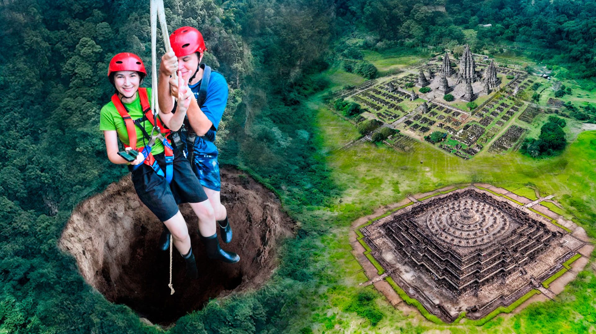 Центральная Ява: пещеры, Боробудур, Прамбанан и храм, который заставит вас краснеть