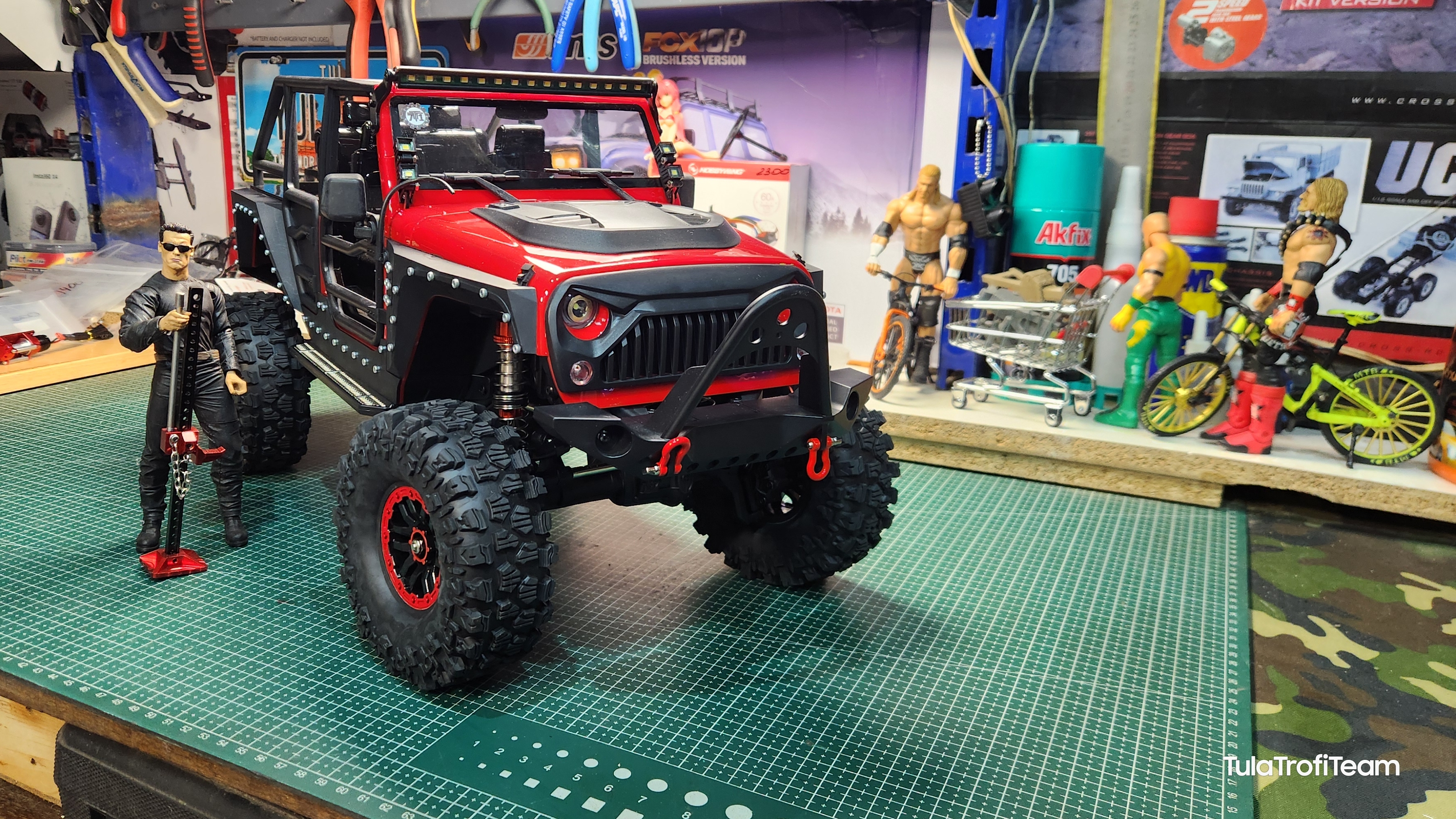 New HardBody Jeep Rubicon 313mm copy trx4 made wltech Wltoys