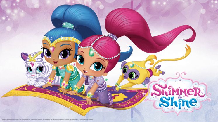 Шиммер и Шайн – 4 сезон 15 серия "Веселый сюрприз / Прожорливая рыбка" / Shimmer and Shine