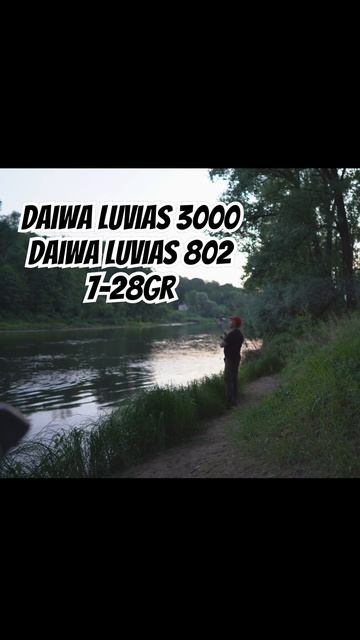 Отличный комплект от Daiwa разловил щучкой