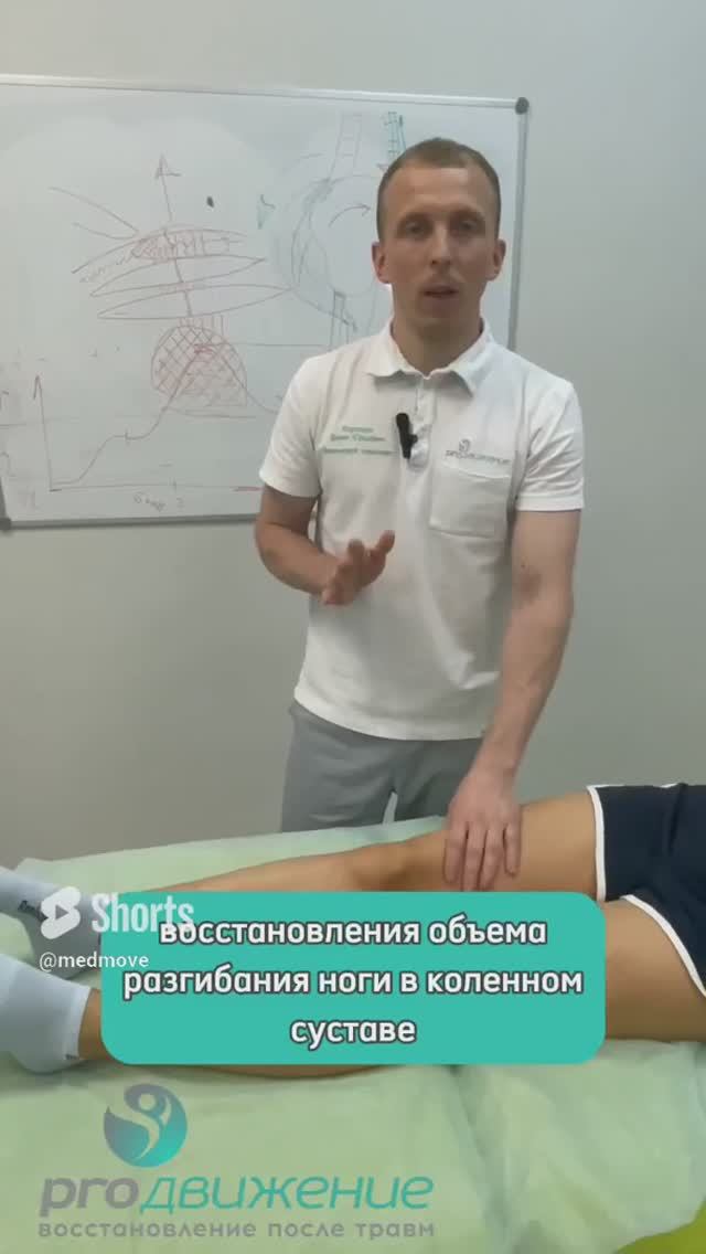🦵 Надколенник и объем движения в колене