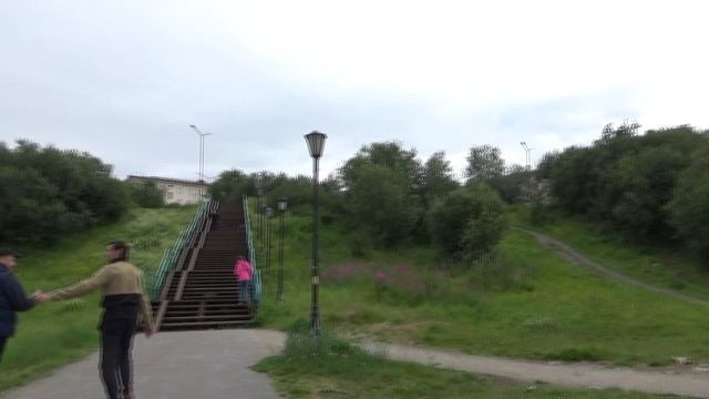 Североморск Прогулка по городу