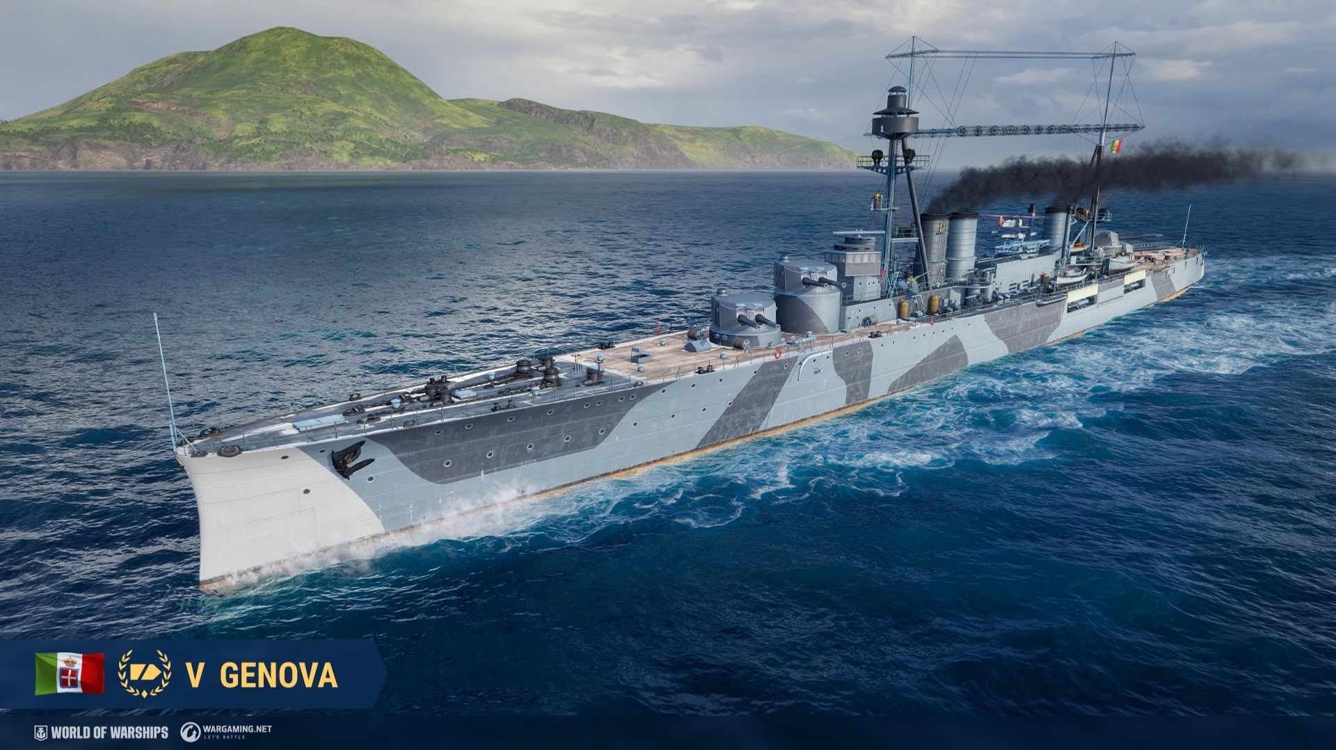 Крейсер Genova собран! Ура! :)