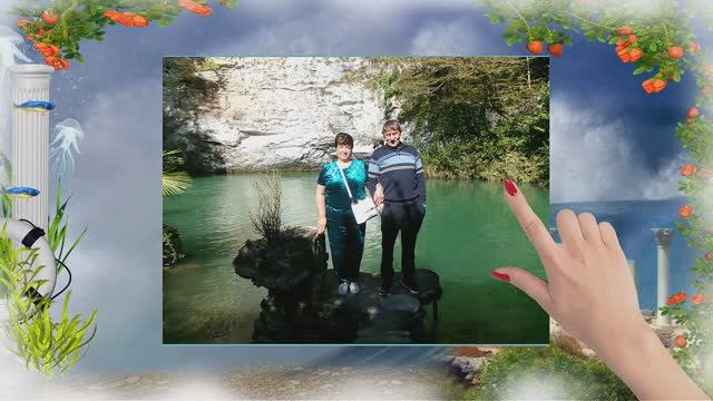 Наш фото альбом. Мы на море в Абхазии, город Гагра.   Исп  АБХАЗИЯ. Версия EKStudio - Песня о ГАГРЕ.