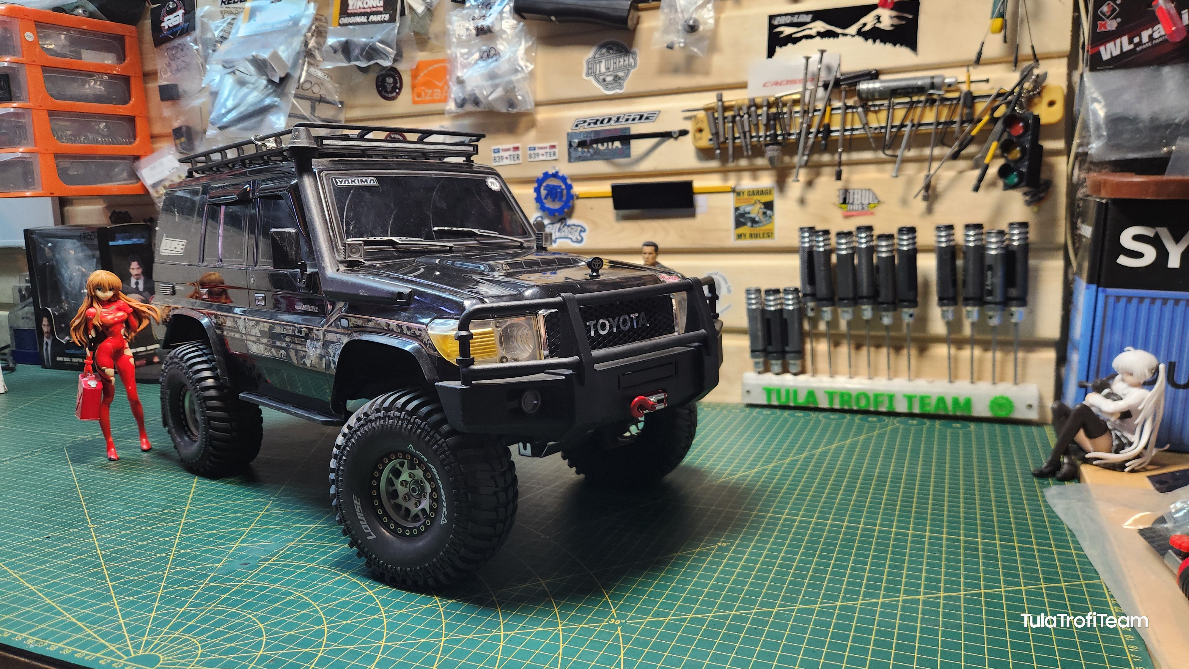 Ветровики для Toyota. Кузов Rgt ex86190 шасси Traxxas TRX-4