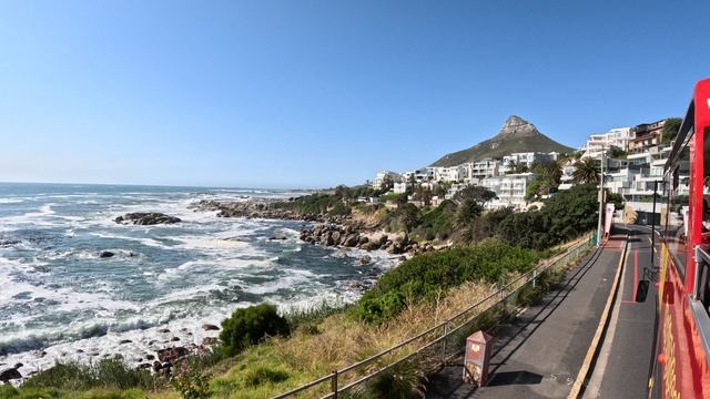 ЮАР. По Дороге Виктории в Кейптауне на двухэтажном красном автобусе!