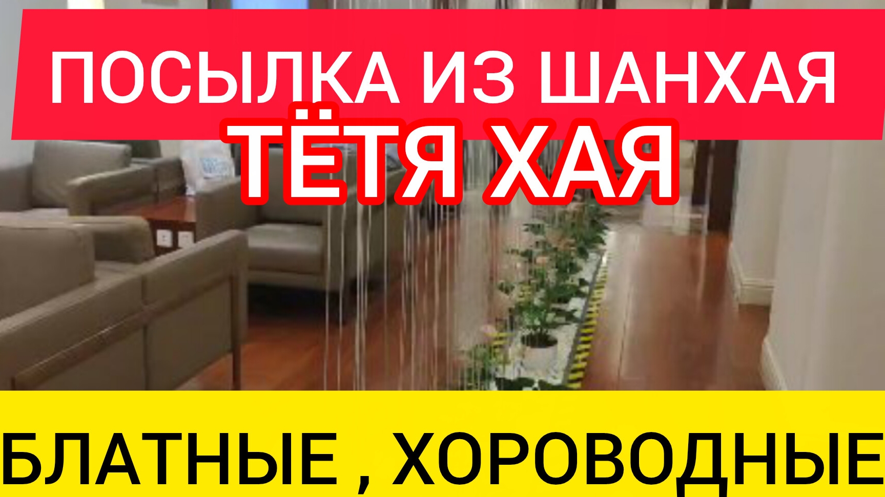 Посылка из Шанхая. Тётя Хая.