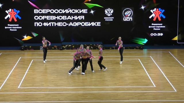 Группа Торнадо г. Челябинск. Аэробика 14-16 лет. Отборочный. 02.12.25