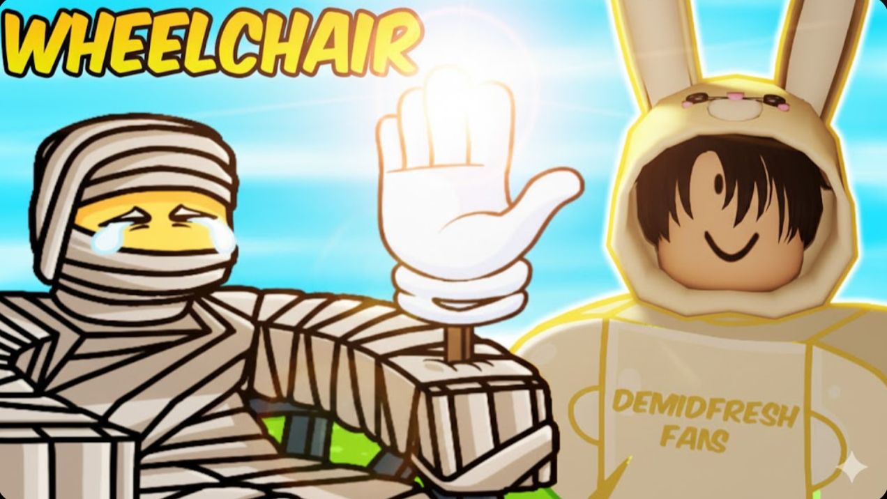 КАК ПОЛУЧИТЬ ПЕРЧАТКУ ИНВАЛИДНОЕ КРЕСЛО 👨🦼 WHEELCHAIR