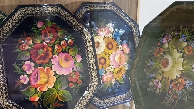 Тагильский поднос. Нижний Тагил - родина подносного промысла в России