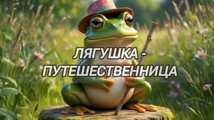 ЛЯГУШКА ПУТЕШЕСТВЕННИЦА. Приключение. Мультик