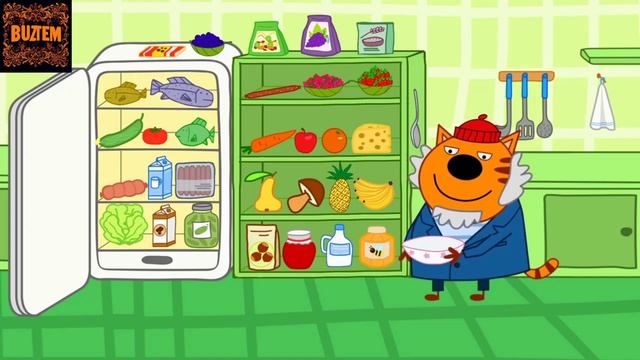 Три Кота! Котята Готовят Кашу. Чья Каша Вкуснее? Мини ИГры!