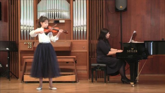 Анастасия Гоппе (скрипка) - Жан-Батист Акколаи "Концерт №1"