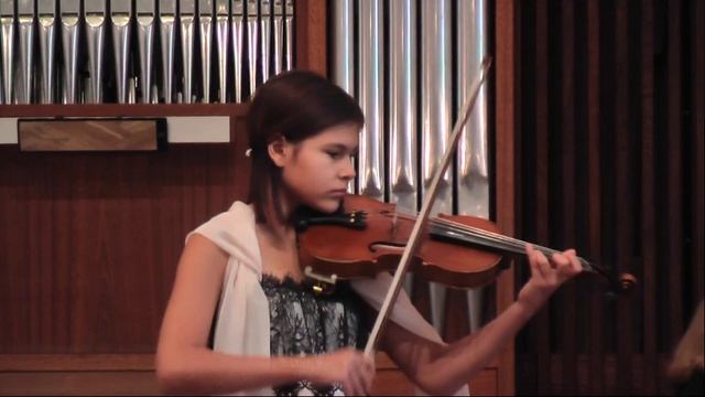 Анастасия Чижова (скрипка) - Джон Эллертон "Тарантелла"