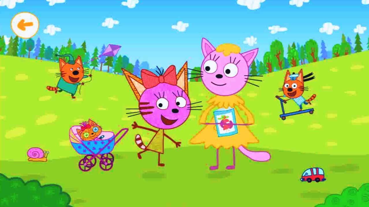 Три Кота | Раскраска с Героями Мультфильма Три Кота | Три Кота Мультик Смотреть