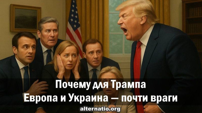Андрей Ваджра. Почему для Трампа Европа и Украина — почти враги