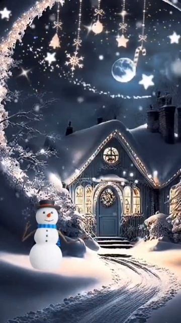 Сонные звёздочки. Доброго сна. Изумительная музыкальная открытка.