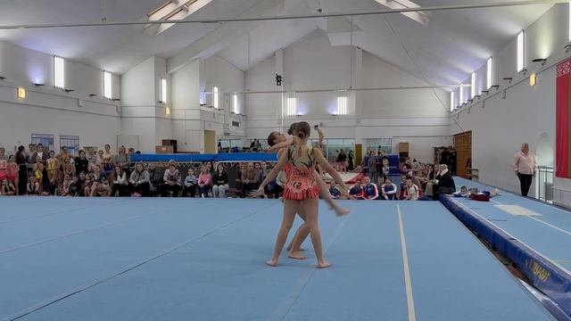 ТР 1 юношеский разряд, Меркучева - Петроченко - Степкина , МАУДО ДТДиМ, Комбинированное упражнение