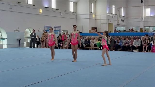 ТР 1 юношеский разряд, Вердян - Демидова - Ищенко, МАУДО ДТДиМ, Комбинированное упражнение